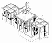 pict 73 * 73. Yes House - Llanguene & L. Marques (Maputo) - axonometric * 1448 x 1202 * (57KB)